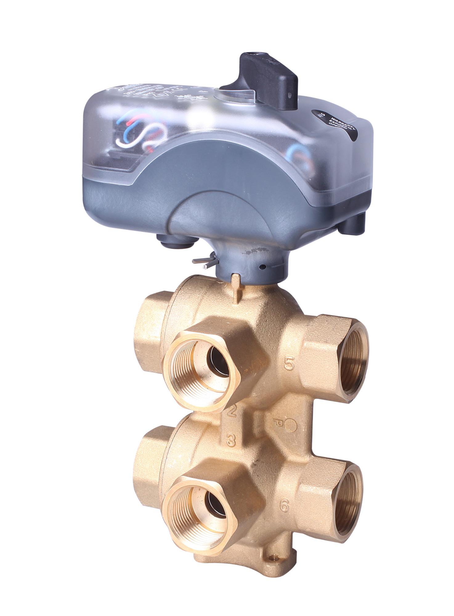 ChangeOver6 and NovoCon ChangeOver6 - Motorized 6-port Ball Valves category image